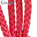 Manufacturers 12mm 8 Strand Braided PP UHMWPE Mooring Rope